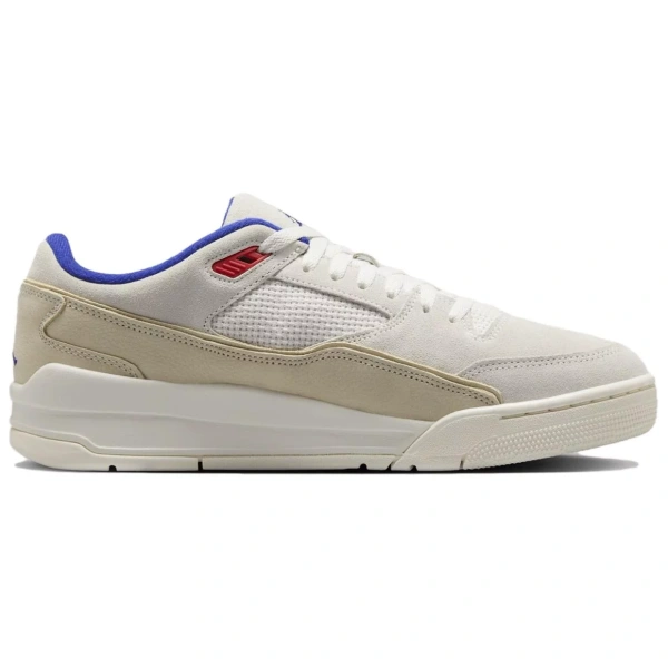Jordan Anti Slip Wear Resistant Low Top Vintage Basketball Shoes Unisex White Brown