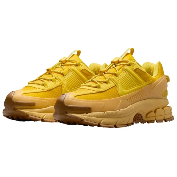 Nike ZOOM VOMERO ROAM Slip Resistant Abrasion Resistant Shock Absorbers Low Top Casual Running Shoes Men's Yellow
