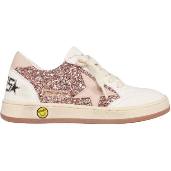 Golden Goose Ball Star Low Top Kids' Skateboarding Shoes White Kids'