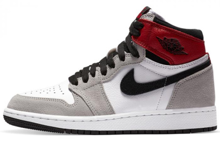 Jordan 1 Retro High Light Smoke Grey GS