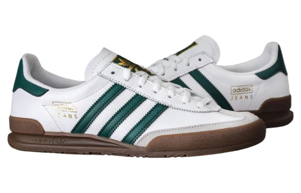 Adidas Originals Джинсы Slip Resistant Abrasion Resistant Low Top Скейтбординг Кроссовки Unisex Белый Зеленый