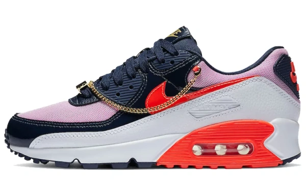 Nike Air Max 90 Cuban Link Obsidian Pink Women's
