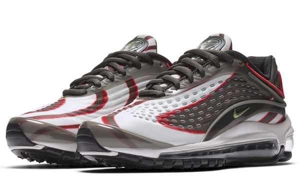 Nike Air Max DELUXE совместный низкий топ повседневная беговая обувь унисекс белый-коричневый