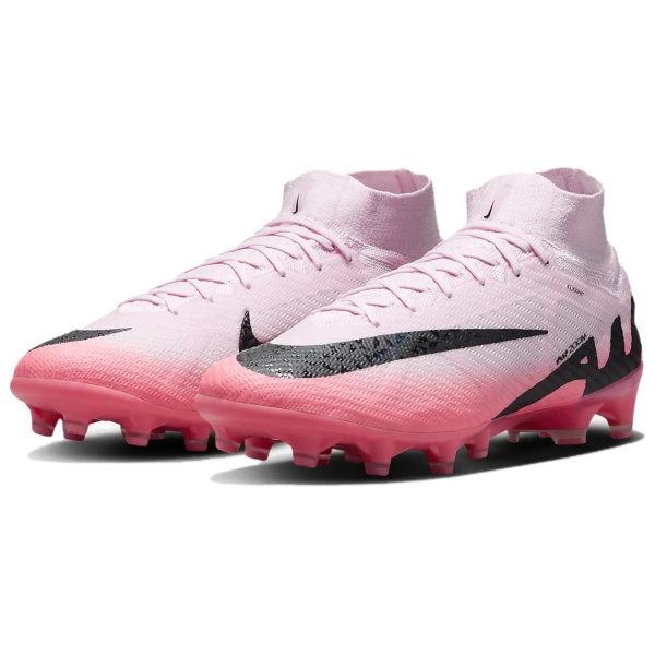 NIKE Zoom Superfly 9 Футбольные бутсы MID Топ Розовый цвет пены/Черный Мужские