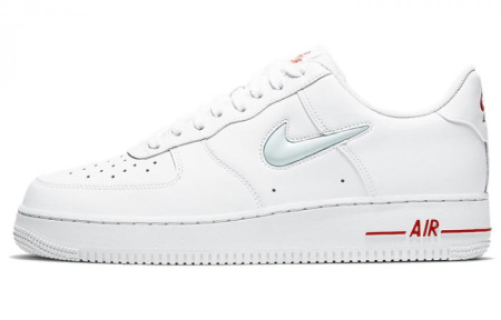 Nike Air Force 1 Low Jewel White Grey Red