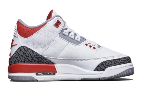 Jordan 3 Retro Fire Red 2022 GS