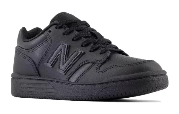 New Balance NB 480 Anti Slip Wear Resistant Low Top Kids' Skateboarding Shoes Black Kids'