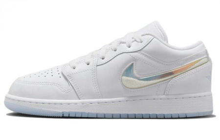 Jordan 1 Low SE Glitter Swoosh GS