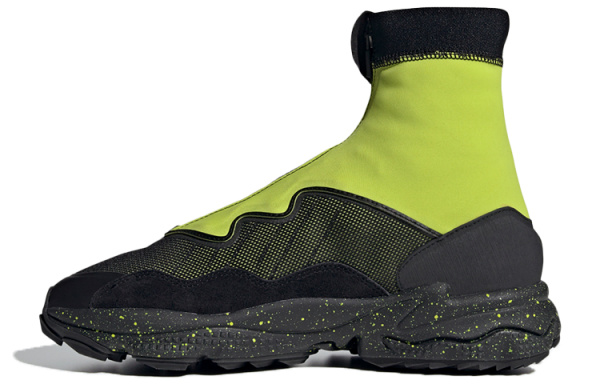 Adidas Originals Ozweego TR Stlt Дышащий Высокий Топ Casual Мужской Зеленый Черный