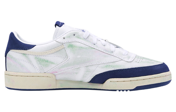 reebok Club C Series Кроссовки для скейтбординга Низкие Белые Унисекс
