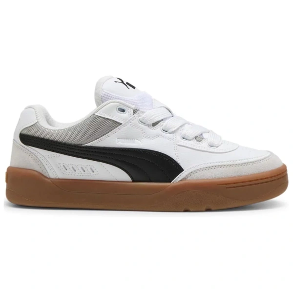 PUMA Park Lifestyle SK8 White Black Feather Gray