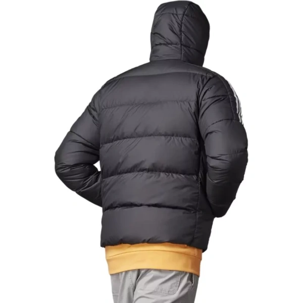 adidas Essentials Midweight Down Hooded Jacket Black