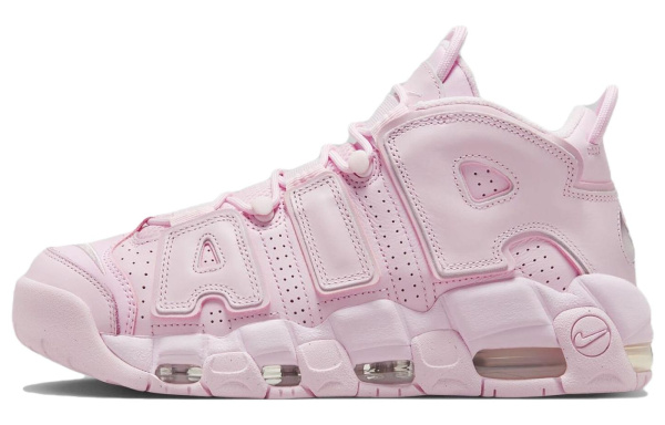 Nike Air More Uptempo Винтажные баскетбольные кроссовки High Top Розовые Женские