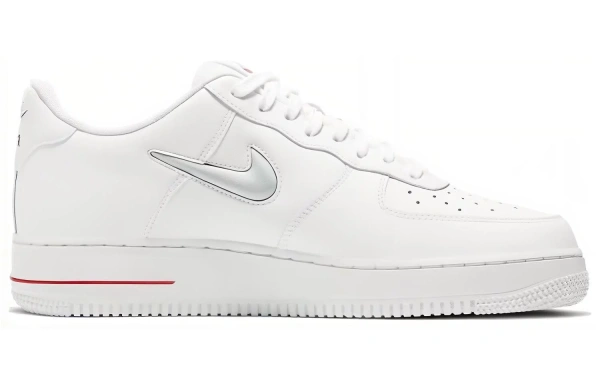 Nike Air Force 1 Low Jewel White Grey Red
