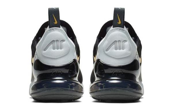 Nike Air Max 270 Детские беговые кроссовки Низкий Верх Подходит для школьного возраста