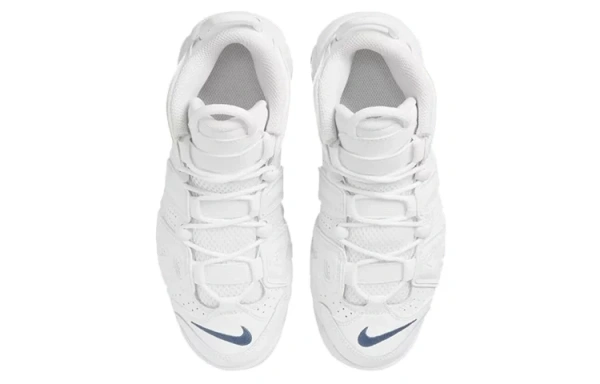 Nike Air More Uptempo White Midnight Navy GS