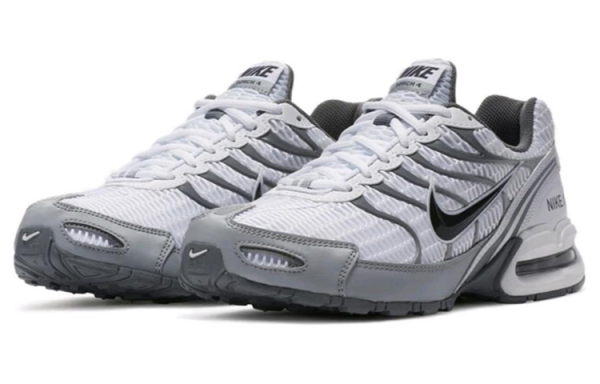 Nike Air Max Torch 4 Беговые кроссовки Низкие Серые Белые Унисекс