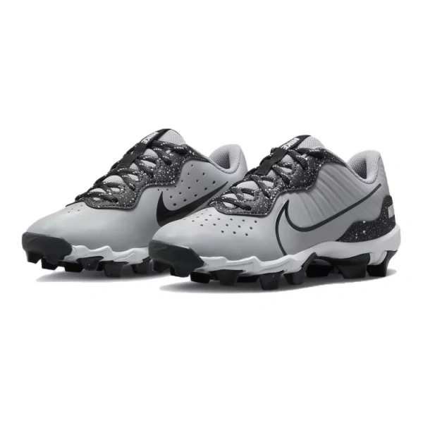 Nike Alpha Huarache 4 Anti Slip Wear Resistant Kids' Training Shoes Gray Black Kids'