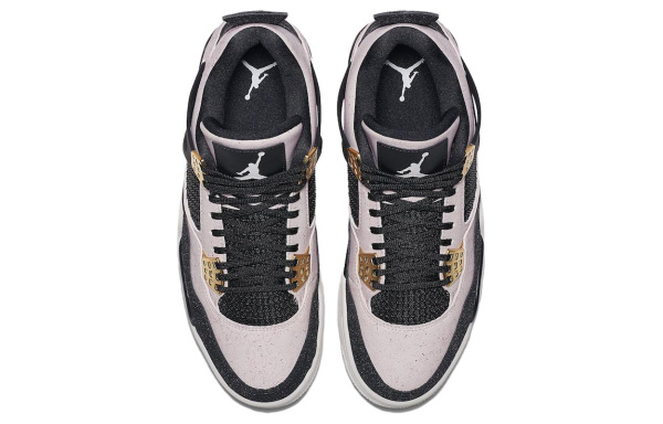 Jordan Air Джордан 4 Детские баскетбольные кроссовки MID Топ Унисекс