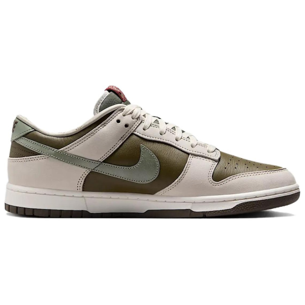 Nike Dunk Slip-on Устойчивый к истиранию Низкий Топ Скейтбординг Кроссовки Унисекс Белый Зеленый