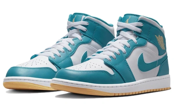 JORDAN 1 Mid Aquatone