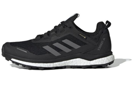 adidas Terrex Agravic Non Slip Легкий Низкий Топ Марафон Беговые кроссовки Женские Черный