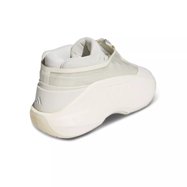 Adidas Crazy Infinity Винтажные баскетбольные кроссовки Low Топ Road Серый/Лайм Белый Чудо-белый Унисекс
