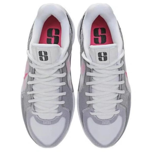 Nike Sabrina 2 Anti Slip Wear Resistant Low Top Basketball Shoes Women's Gray Pink