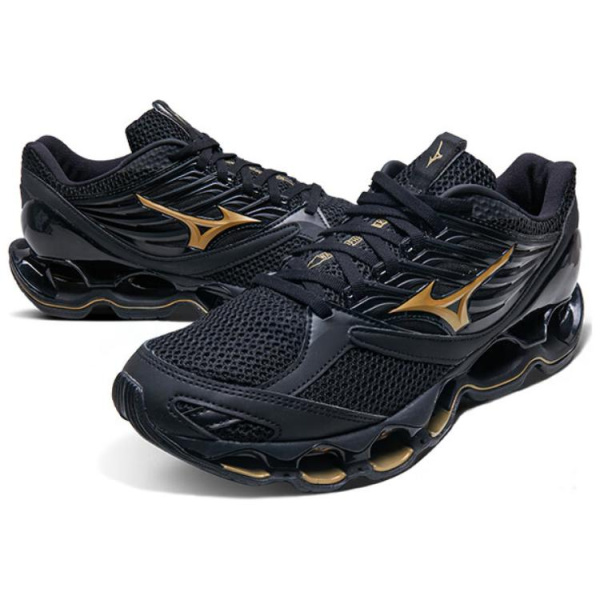 Mizuno Prophecy 13S Беговые кроссовки Низкие Черный/Желтый Унисекс