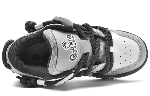 Q And Кроссовки для скейтбординга Low Top Унисекс