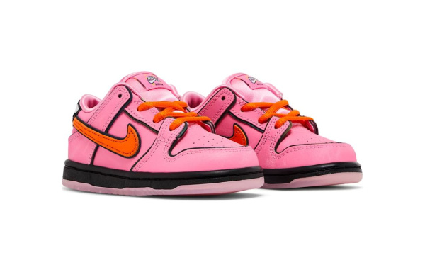NIKE Dunk SB Детская обувь, низкие кеды, розовые