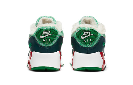 Nike Air Max 90 Детская повседневная обувь Низкий Топ Пре-Школа