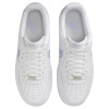Nike Air FORCE 1 Slip-on Устойчивый к истиранию Низкий Топ Скейтбординг Кроссовки Унисекс Белый