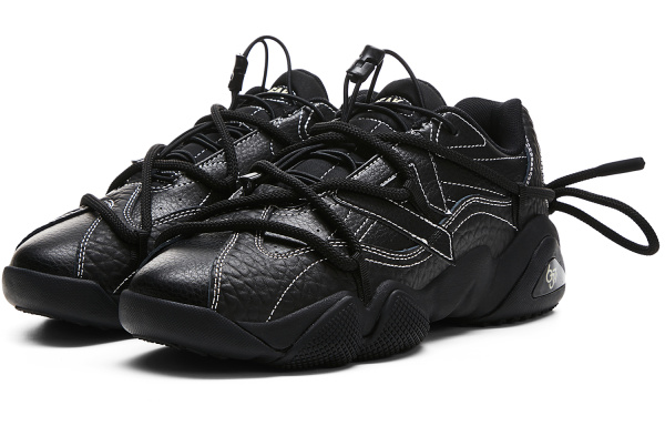 PEAK State Pole 6371 Низкий Топ Повседневная Обувь Женская Чисто Черный