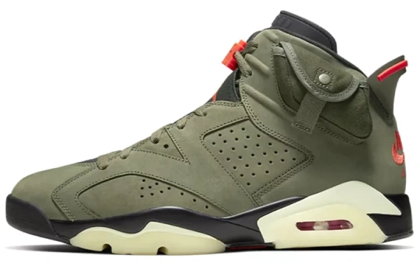 Travis Scott X Jordan 6 Retro Olive