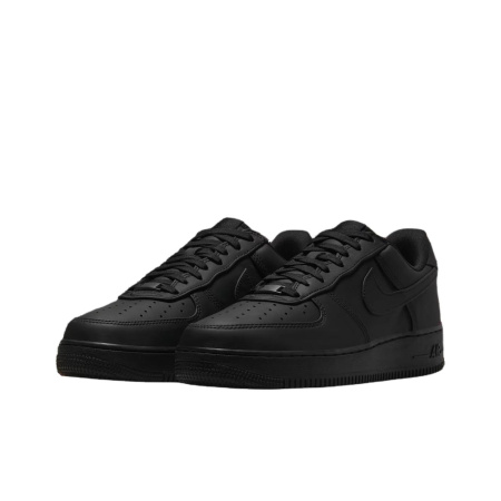 Nike Air Force 1 Low Топ Скейтборд Кроссовки Мужские Черные