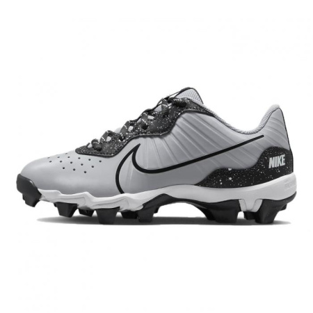 Nike Alpha Huarache 4 Anti Slip Wear Resistant Kids' Training Shoes Gray Black Kids'