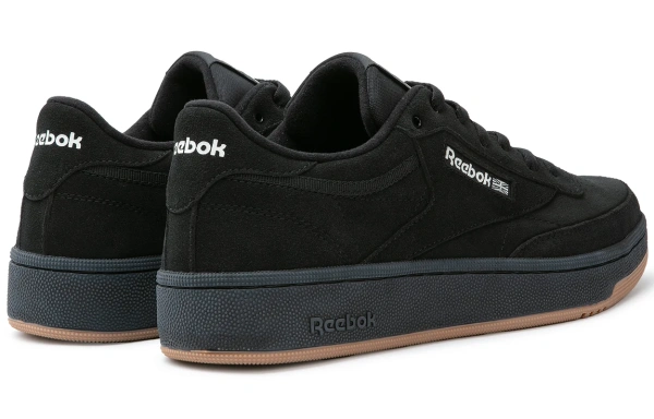 reebok CLUB C 85 W+ Кроссовки для скейтбординга Низкие Черные Унисекс