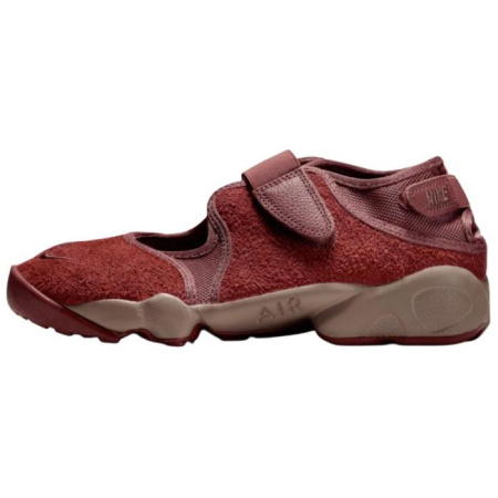 Nike Air Rift Anti Slip Wear Resistant Low Top Casual Shoes Women's Red Brown