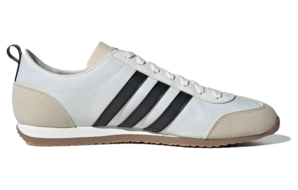 ADIDAS NEO VS JOG 2,0 Немецкие армейские кроссовки Низкие Белый/Черный/Чудесный белый Унисекс