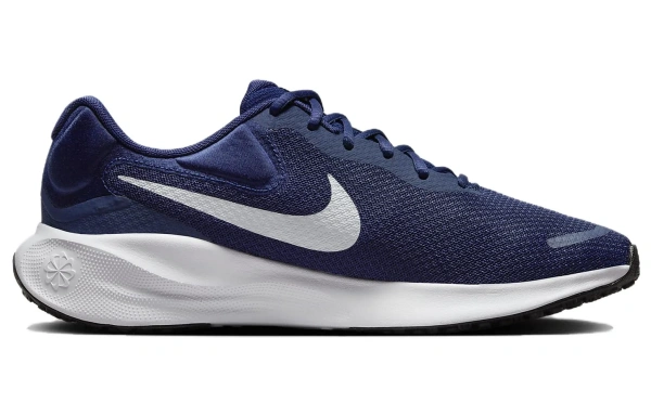 Nike Revolution 7 Midnight Navy Black White Pure Platinum