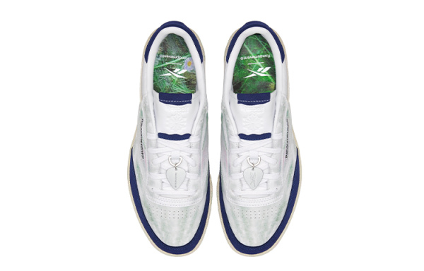 reebok Club C Series Кроссовки для скейтбординга Низкие Белые Унисекс