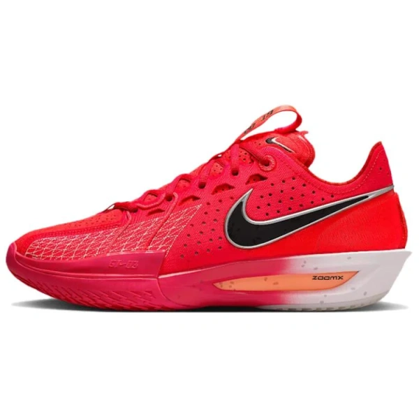 Nike G.T. Cut 3 Anti Slip Wear Resistant Low Top Basketball Shoes Men's Red