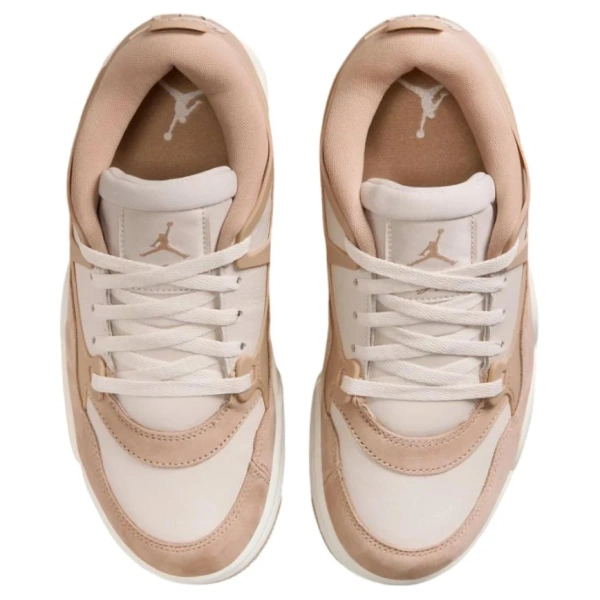 Jordan Air Jordan 4 Anti Slip Wear Resistant Low Top Vintage Basketball Shoes Women's Brown