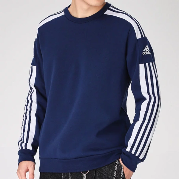 Adidas Sweatshirts Men Ink Blue