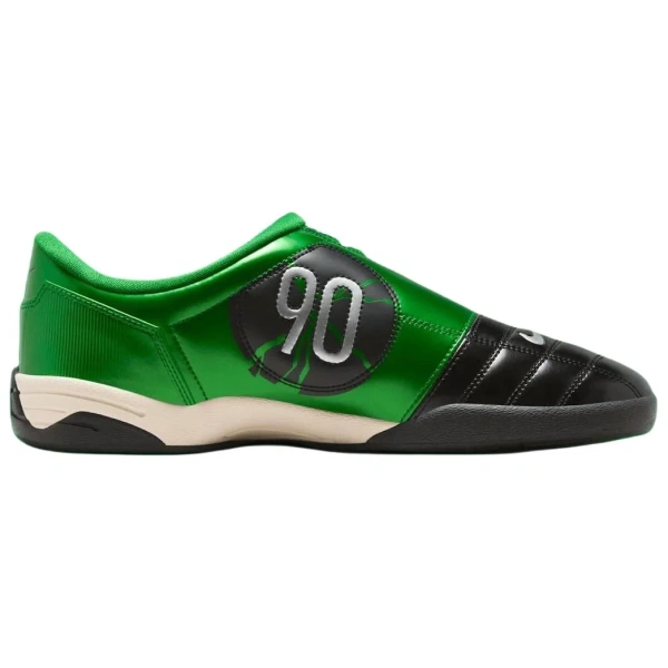 .SWOOSH x Nike Total 90 IIl Abrasion Resistant Soccer Shoes Unisex Black Green