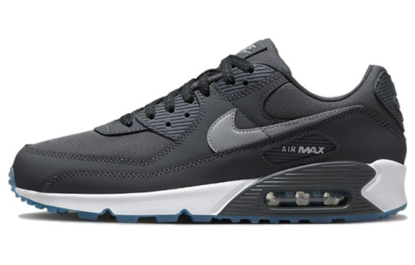 Nike Air Max 90 'Reflective Swoosh   Anthracite Industrial Blue'