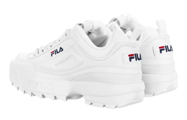 FILA KIDS Slip Resistant Cushioning Abrasion Resistant Breathable Low Top Kids Lifestyle Shoes White Kids'
