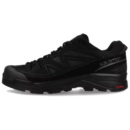 X ALP SALOMON Leather 'Black Asphalt'