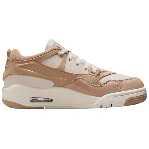 Jordan Air Jordan 4 Anti Slip Wear Resistant Low Top Vintage Basketball Shoes Women's Brown